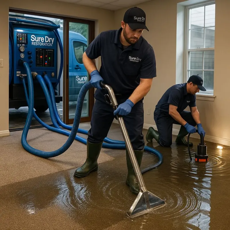 Water Extraction and Removal process in Perris, CA